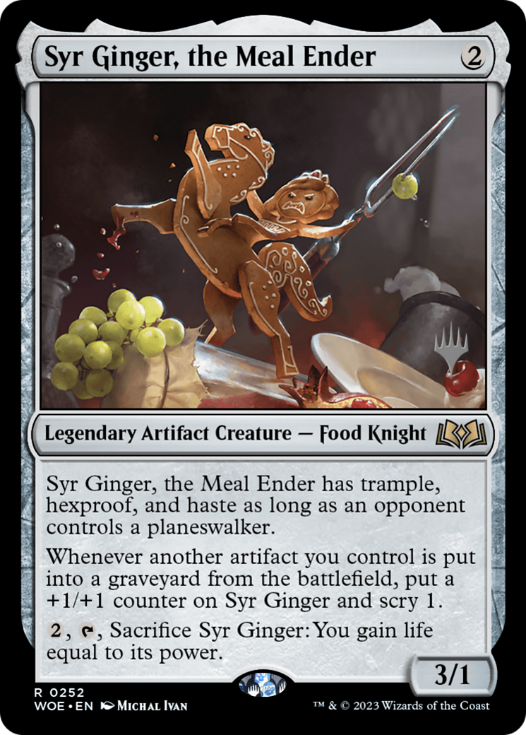 Syr Ginger, the Meal Ender Card Image