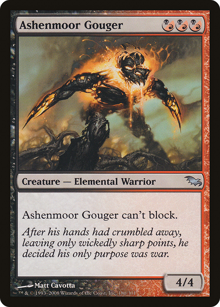 Ashenmoor Gouger Card Image