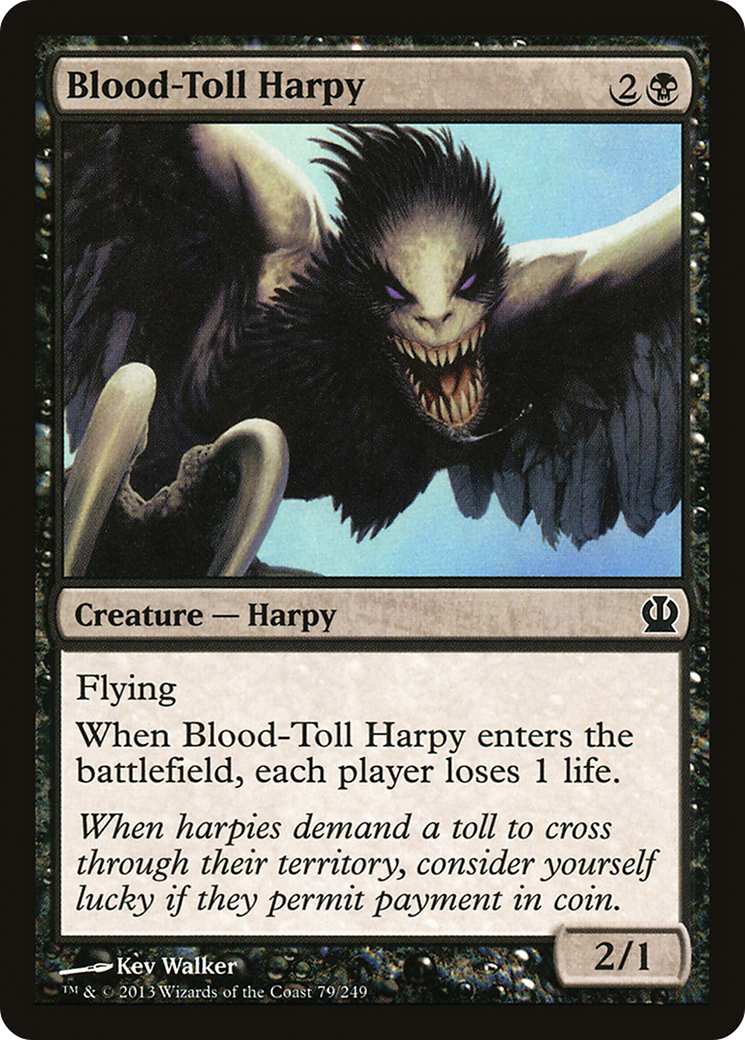 Blood-Toll Harpy Card Image