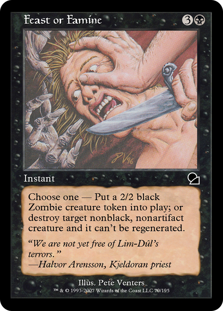 Feast or Famine Card Image