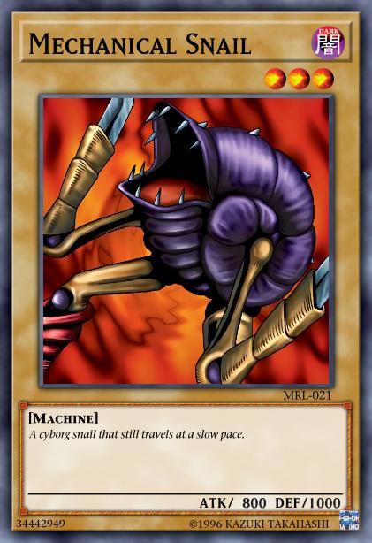 Mechanical Snail Card Image