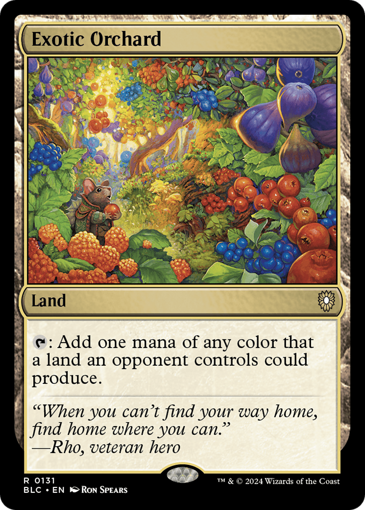 Exotic Orchard Card Image