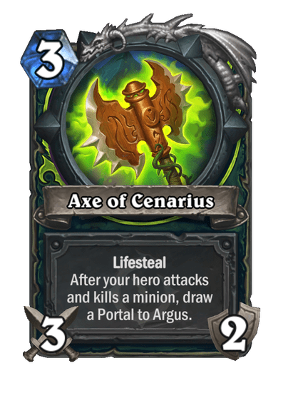 Axe of Cenarius Card Image