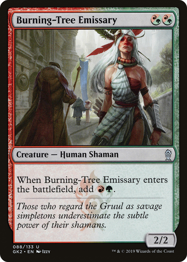 Burning-Tree Emissary Card Image