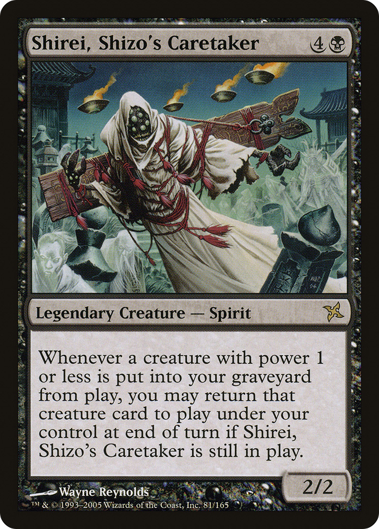 Shirei, Shizo's Caretaker Card Image