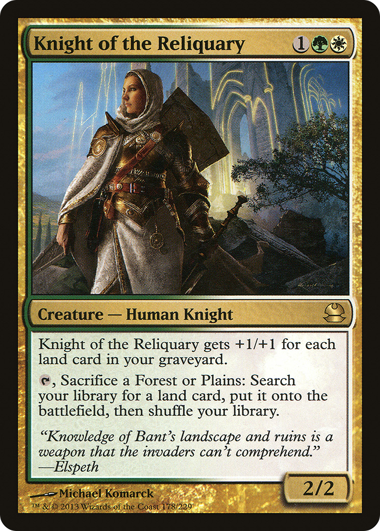 Knight of the Reliquary Card Image