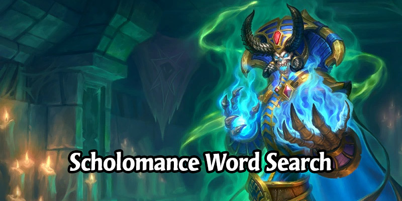 The Scholomance Academy Word Search
