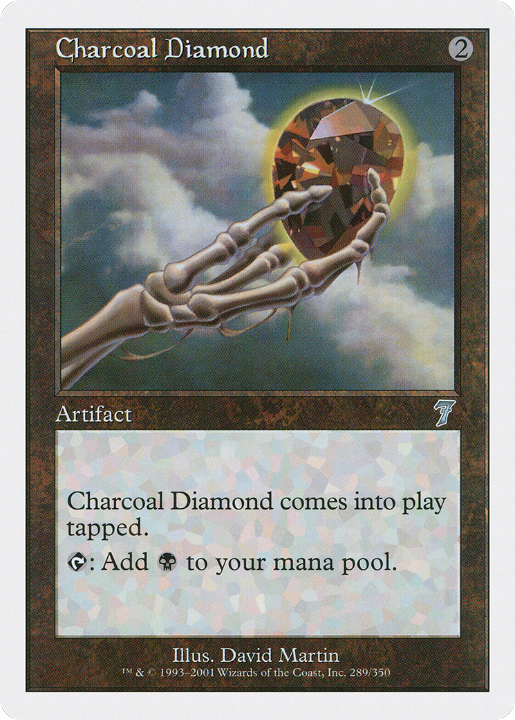 Charcoal Diamond Card Image