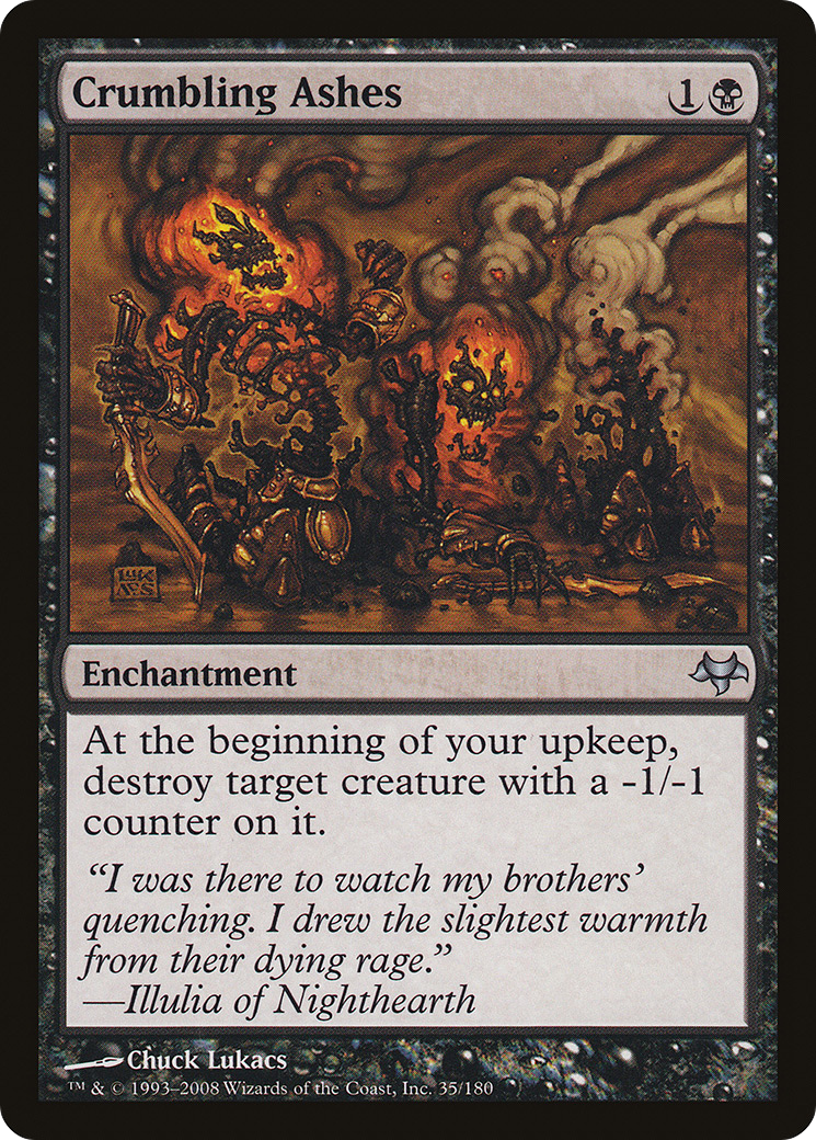 Crumbling Ashes Card Image