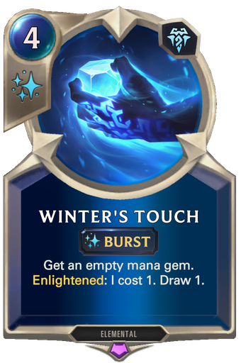 Winter's Touch Card Image