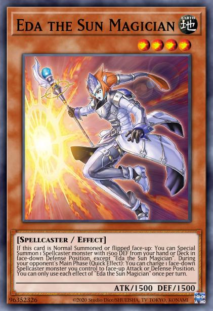 Eda the Sun Magician Card Image