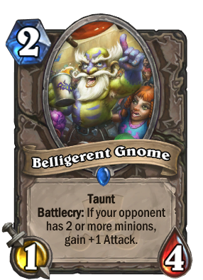 Belligerent Gnome Card Image