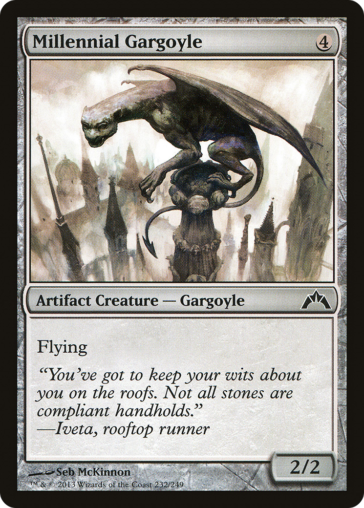 Millennial Gargoyle Card Image