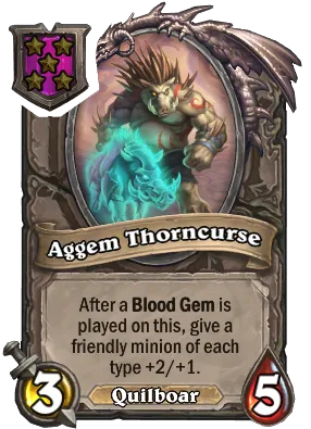 Aggem Thorncurse Card Image