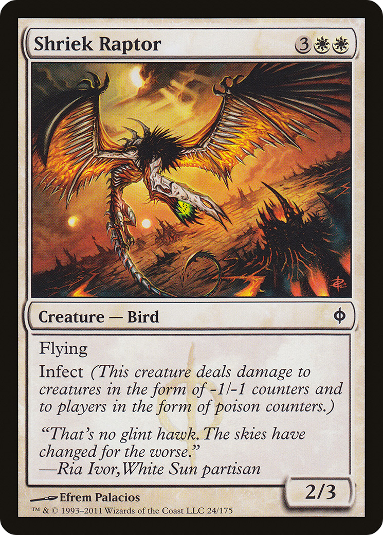 Shriek Raptor Card Image
