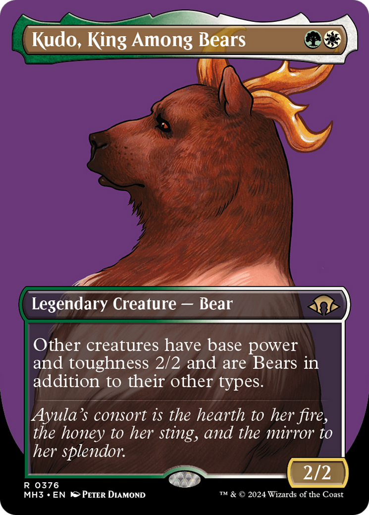 Kudo, King Among Bears Card Image
