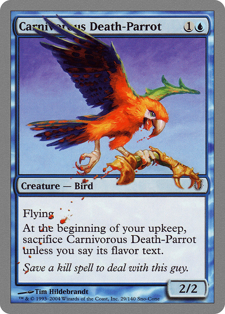 Carnivorous Death-Parrot Card Image