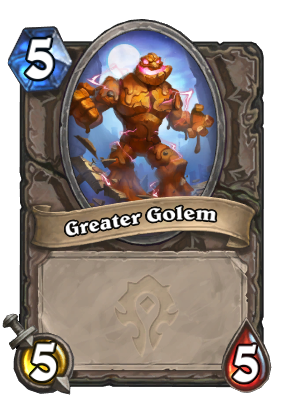 Greater Golem Card Image