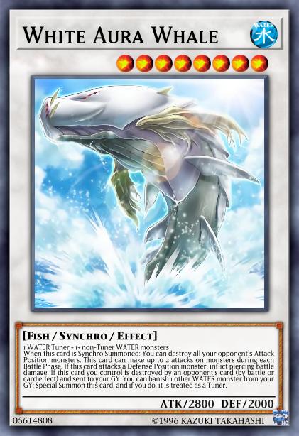 White Aura Whale Card Image