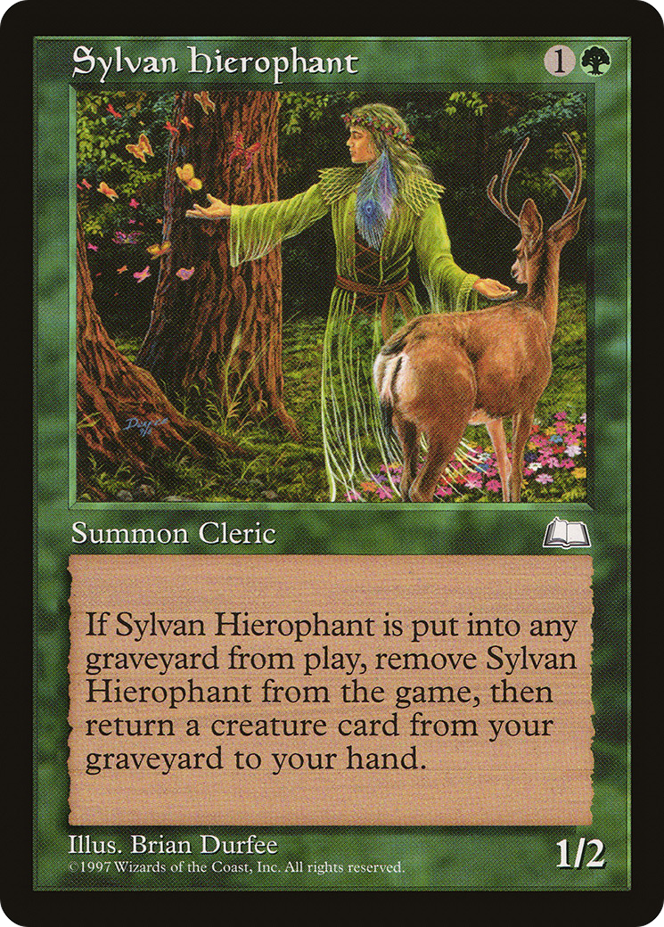 Sylvan Hierophant Card Image