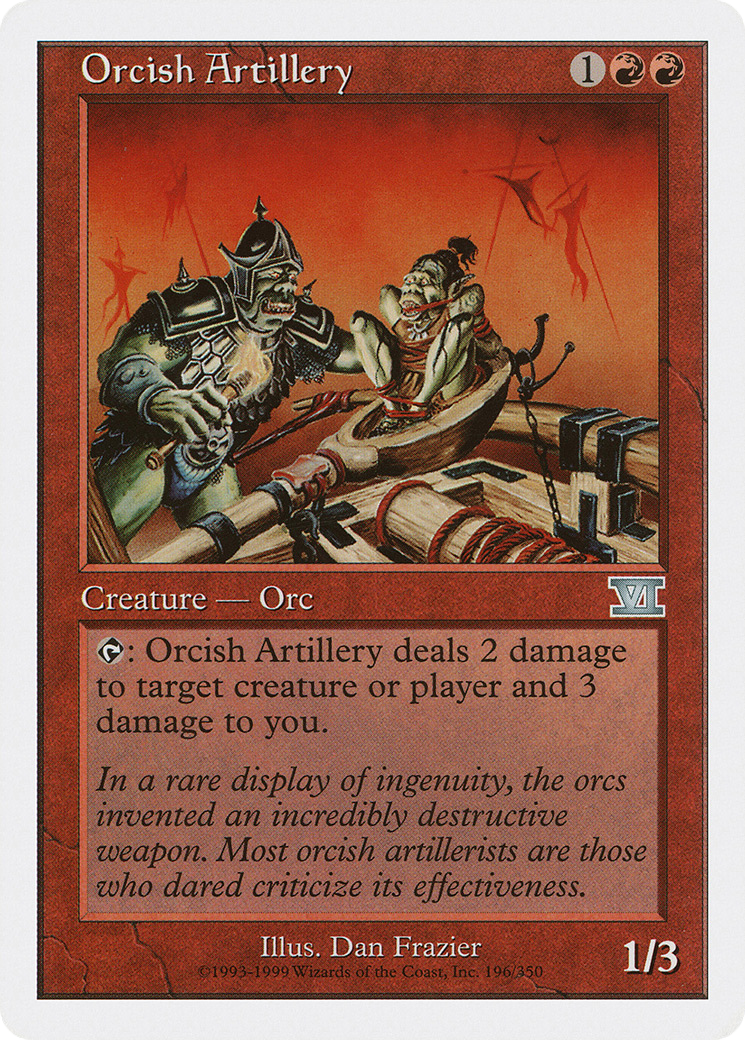 Orcish Artillery Card Image