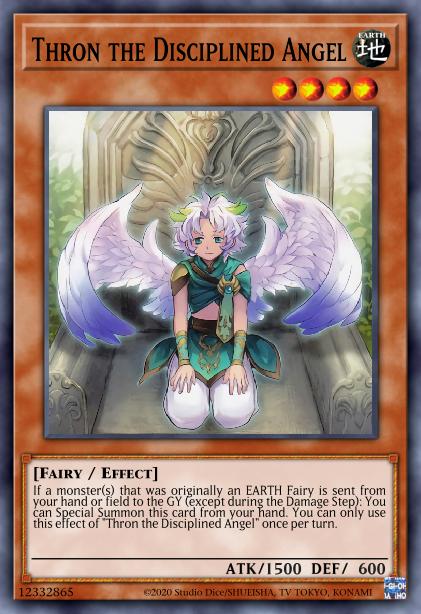 Thron the Disciplined Angel Card Image