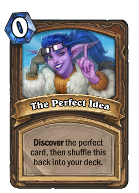 The Perfect Idea Card Image