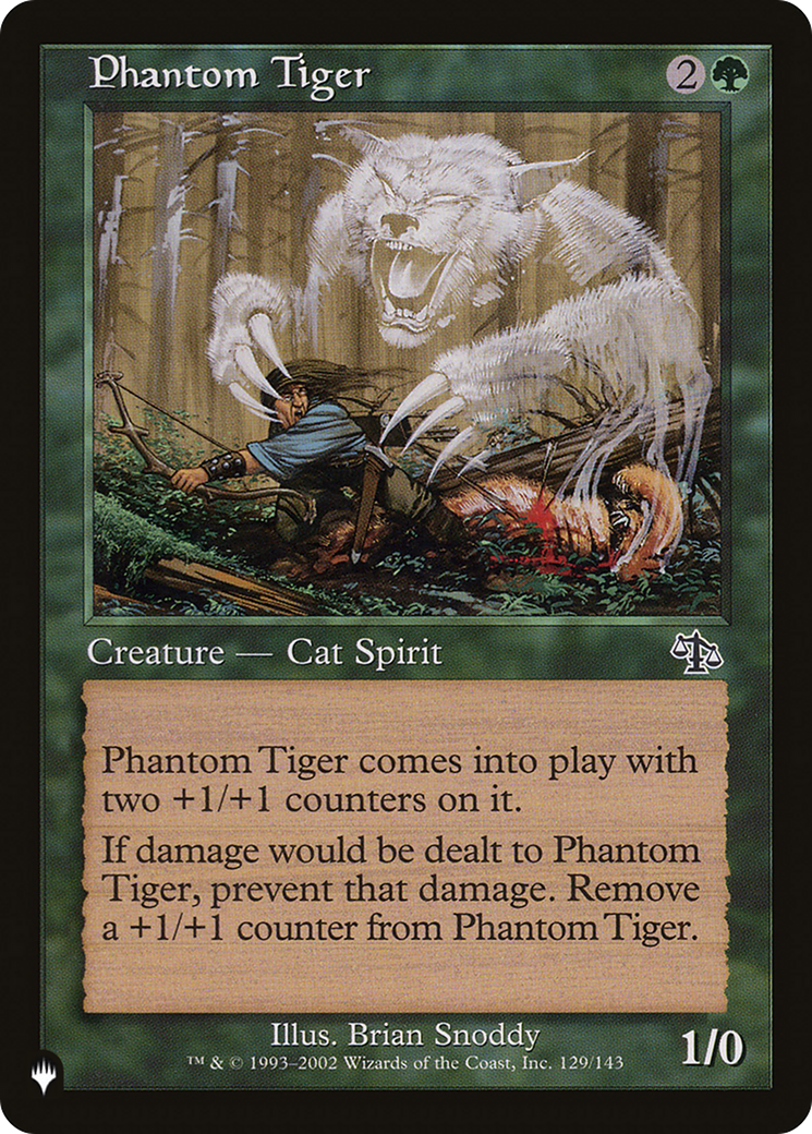 Phantom Tiger Card Image
