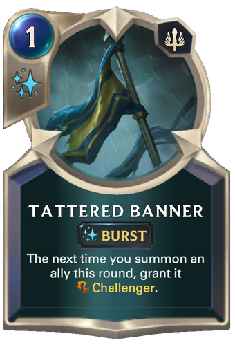 Tattered Banner Card Image