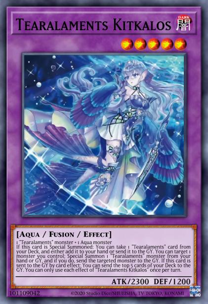 Tearlaments Kitkallos Yu-Gi-Oh Card, Art 2