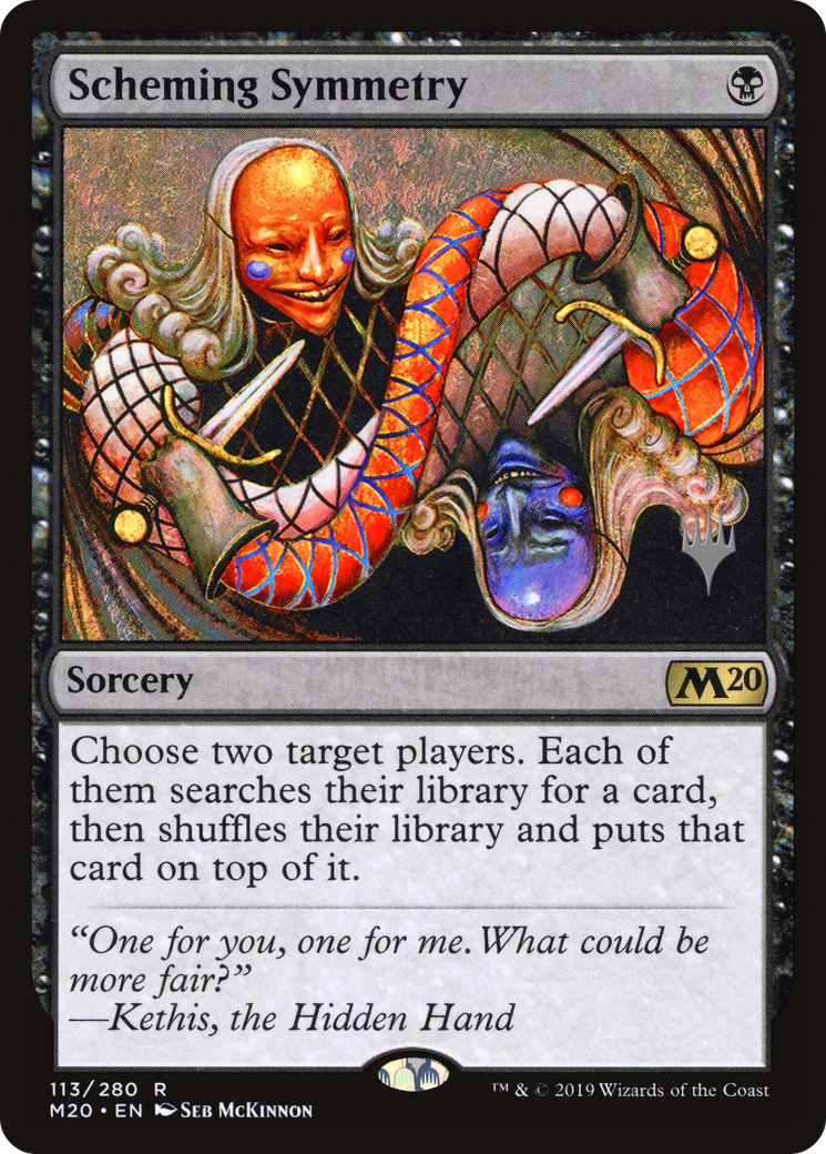 Scheming Symmetry Card Image