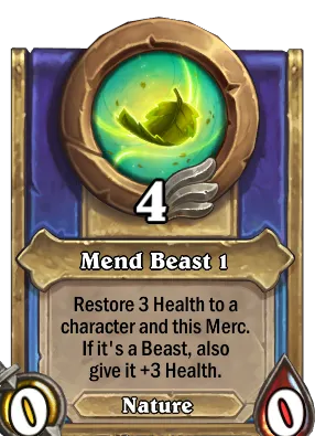 Mend Beast 1 Card Image