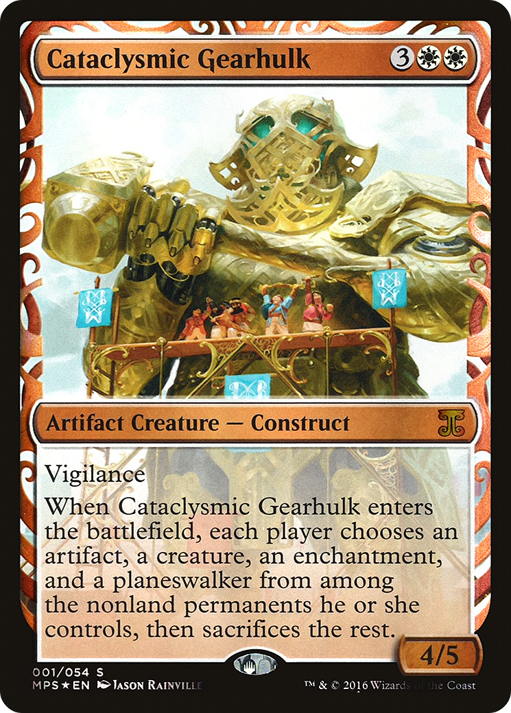 Cataclysmic Gearhulk Card Image