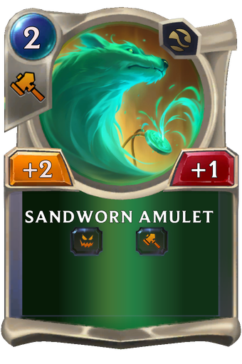 Sandworn Amulet Card Image
