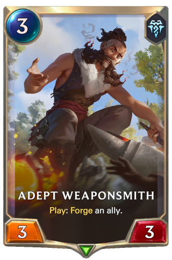 Adept Weaponsmith Card Image