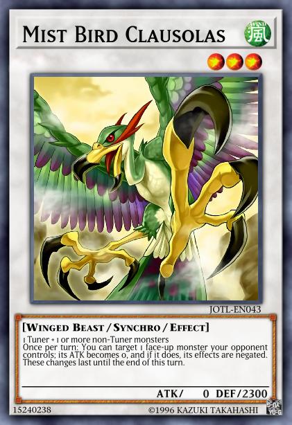 Mist Bird Clausolas Card Image