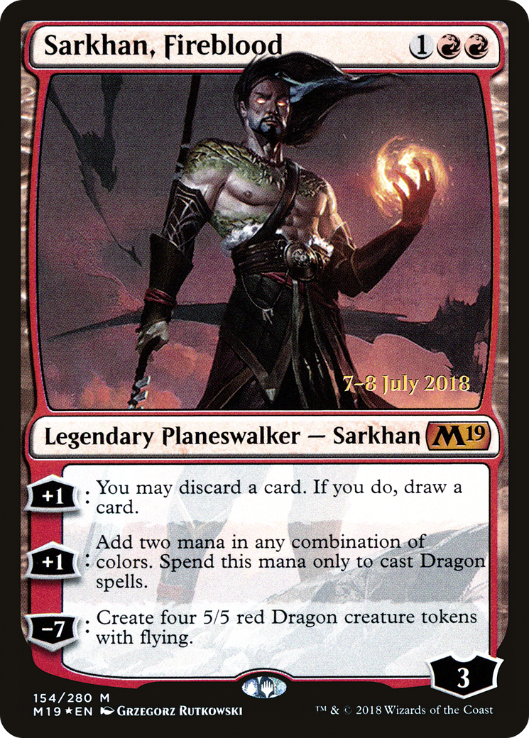 Sarkhan, Fireblood Card Image
