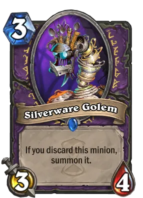 Silverware Golem Card Image