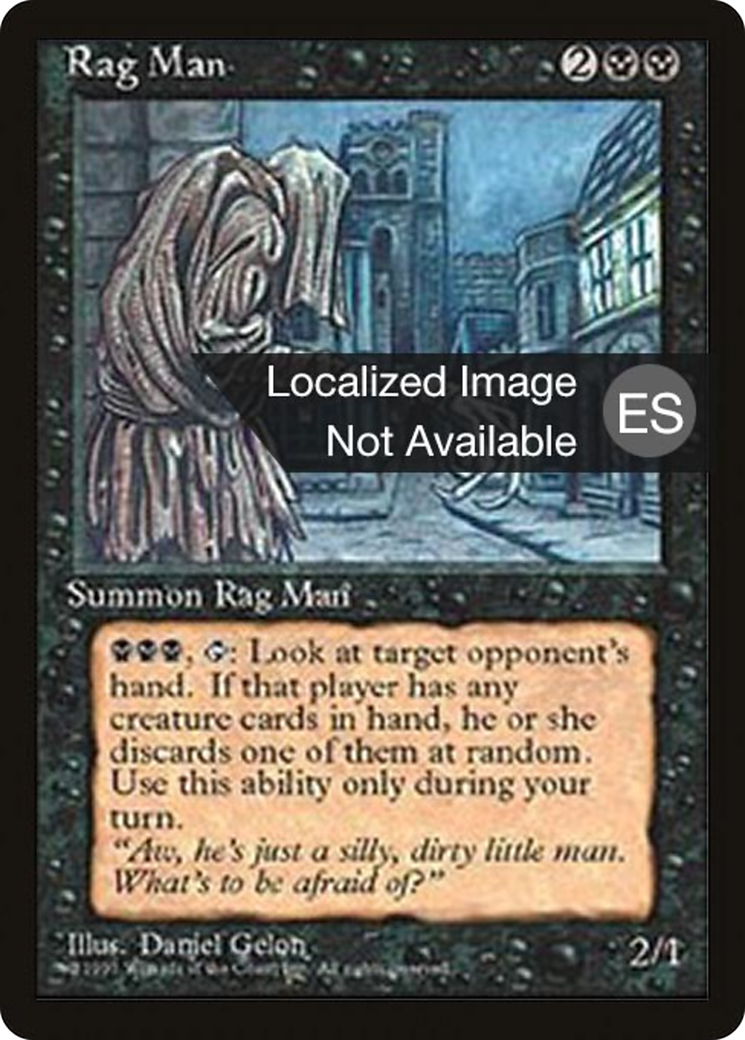 Rag Man Card Image