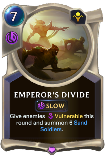 Emperor's Divide Card Image