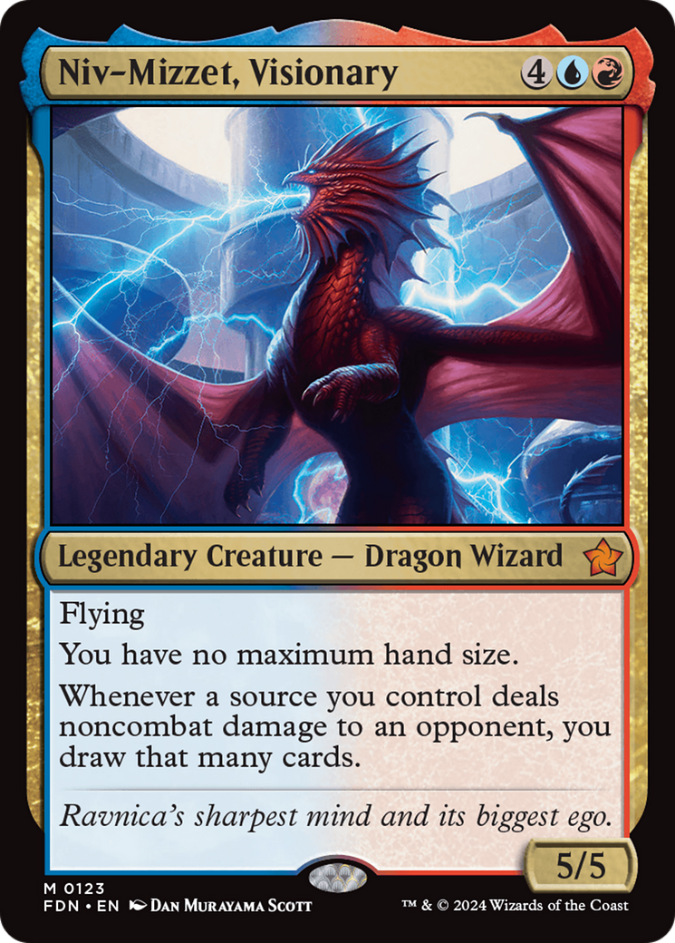 Niv-Mizzet, Visionary Card Image