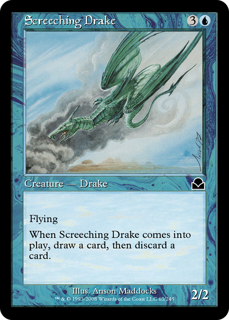 Screeching Drake Card Image