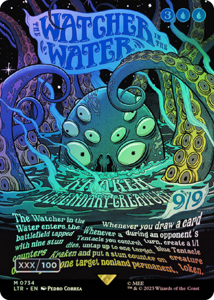 The Watcher in the Water Card Image