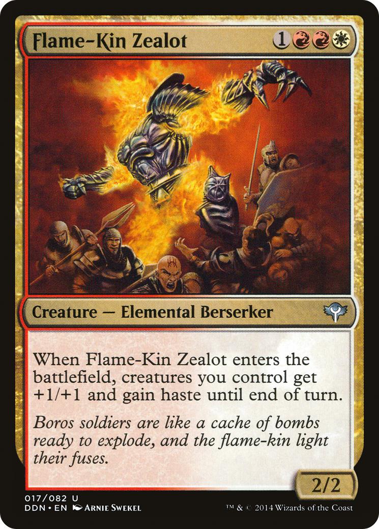 Flame-Kin Zealot Card Image