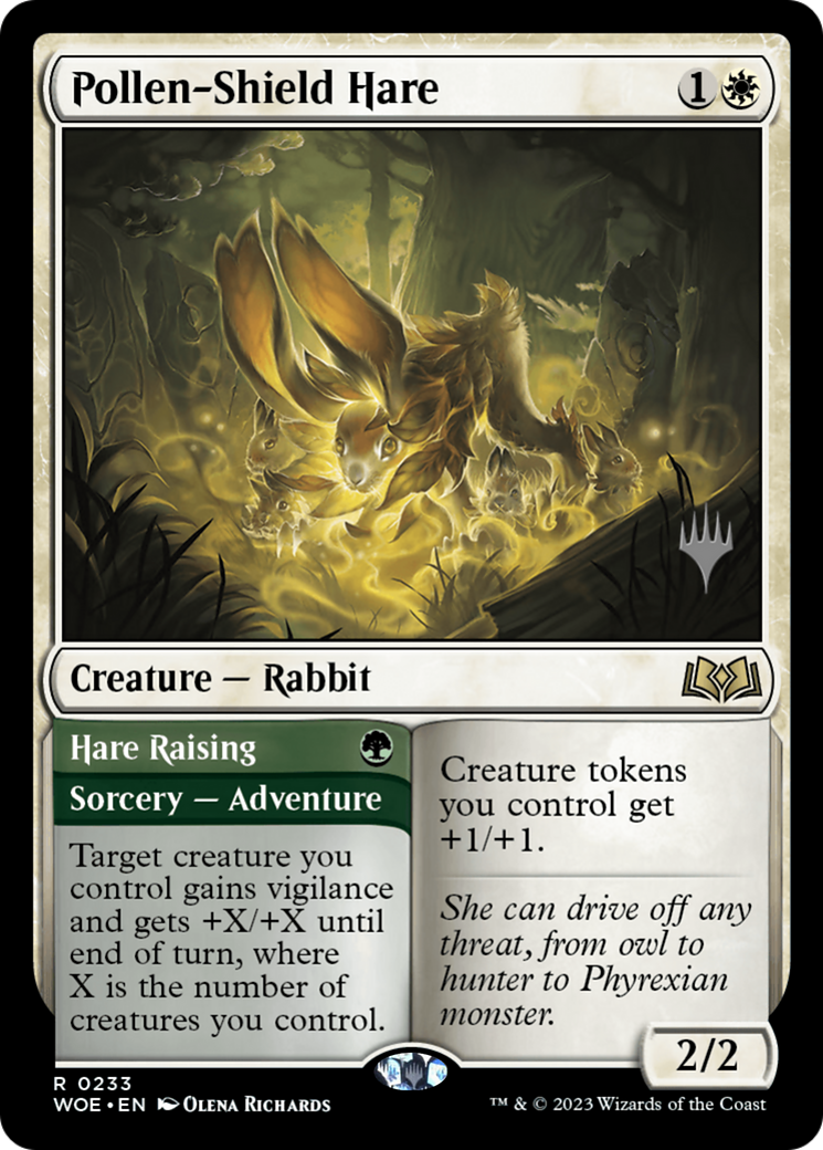 Pollen-Shield Hare // Hare Raising Card Image