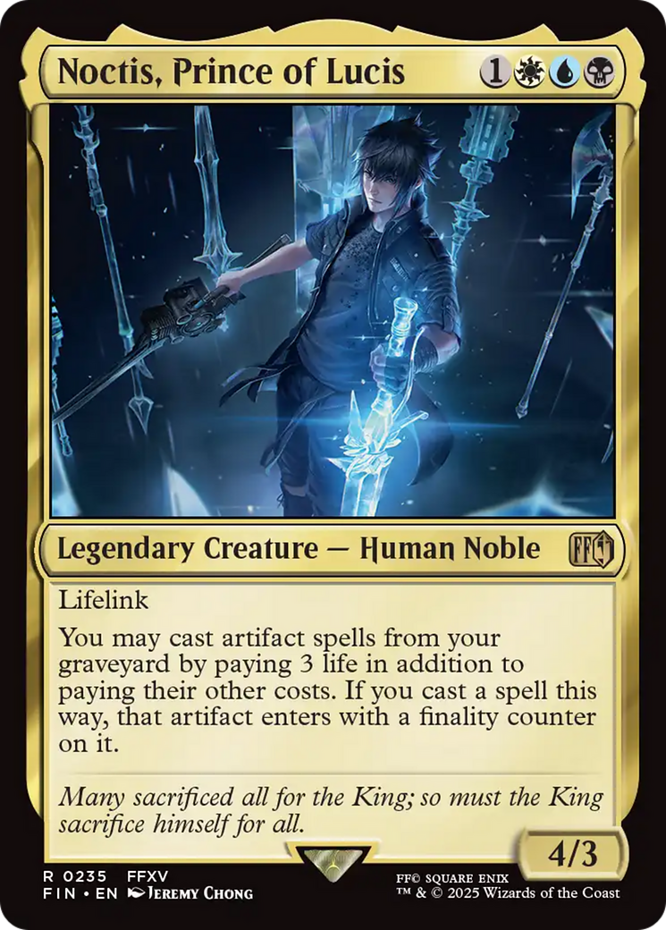 Noctis, Prince of Lucis Card Image