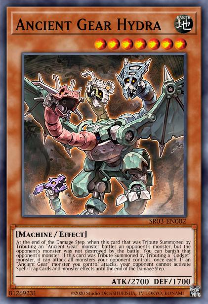 Ancient Gear Hydra Card Image