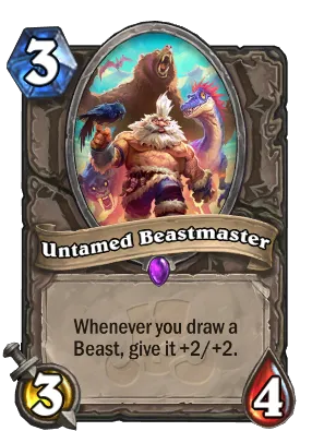 Untamed Beastmaster Card Image