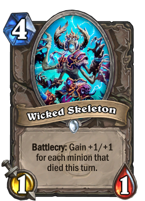 Wicked Skeleton Card Image
