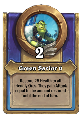Green Savior {0} Card Image